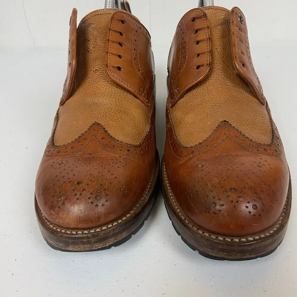 Rag & Bone X Grenson Bedford Wingtip Brogue Derby Shoes Size 9